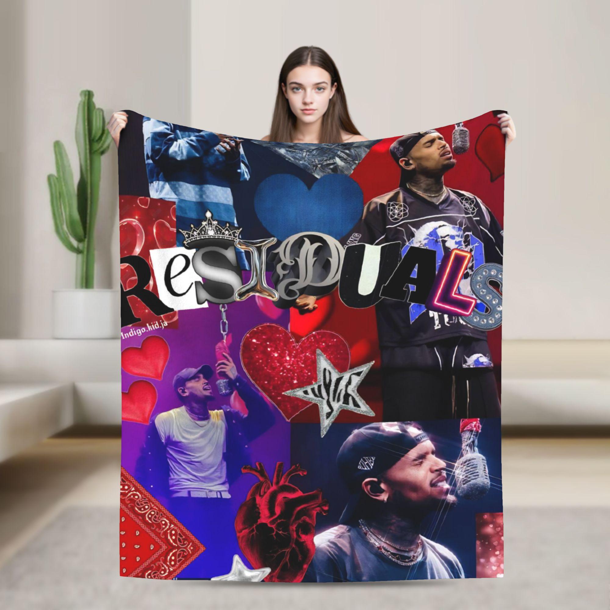 

Warm Blanket Travel Chris Brown Breezy Bowl XX Bedding Throws Flannel Bedspread For Outdoor Novelty Sofa Bed Cover 130x150cm