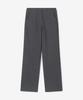 Beulaiteun Striped Semi-Wide Slacks Charcoal