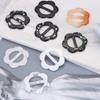 Flower Crafts Garment Accessories Coat Waist Button Clothing Decor Shirt Button Scarf Clips Ring Belt Buckle T-shirt Clips
