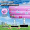 Myuse Unicorn Vinyl Pool, Large, Family Pool for Kids and Summer Outdoors, Three Air Chambers (150 X 100 X 50cm)