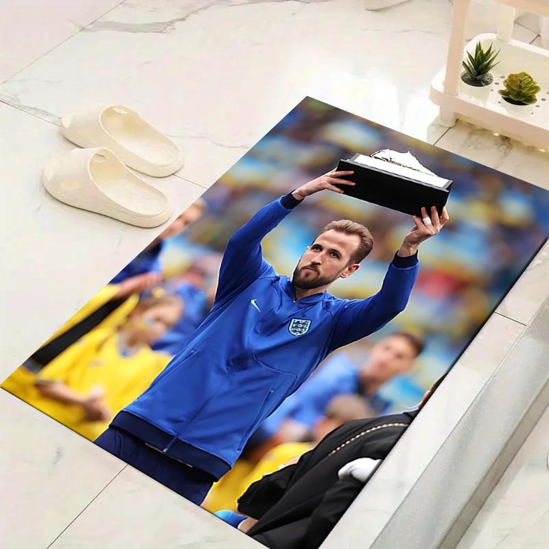 1pc Tottenham Hotspur Football Player Rug, Office Carpet Indoor Outdoor Entrance Doormat, Non-Slip Soft And Comfortable, Living Room. DT707086
