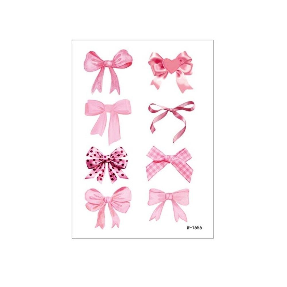 Leopard Print Valentine Day Kiss Lip Stickers Disposable Makeup Stickers Live House