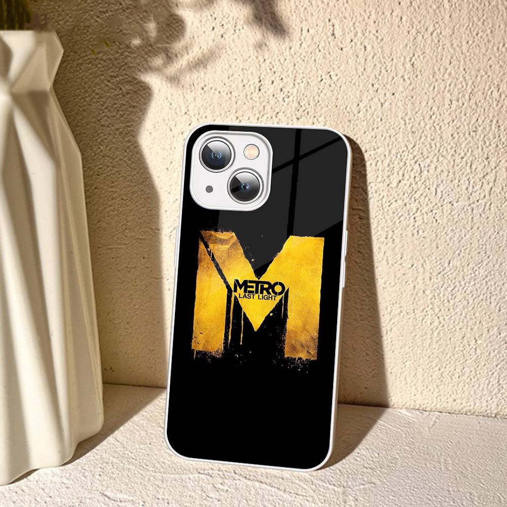 

Постапокалиптическая игра Metro 2033 Закаленное стекло Для iPhone 14 13 12 11 Pro Mini XS MAX 14Plus X XS XR Чехлы iphone 13 pro