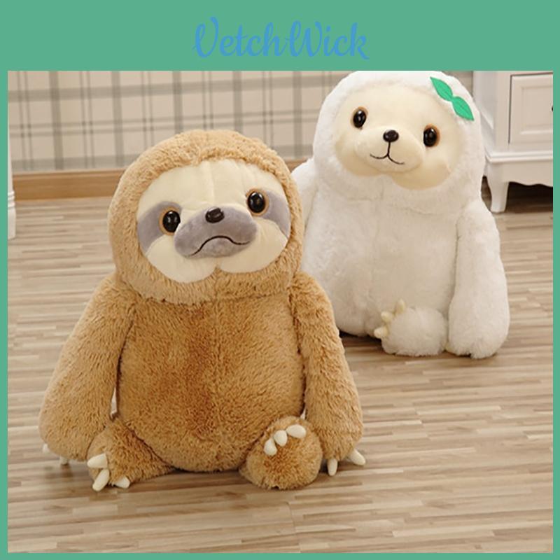 Adorable Giant Sloth Stuffed Plush Toy Pillow Cushion Perfect For Christmas Gifts