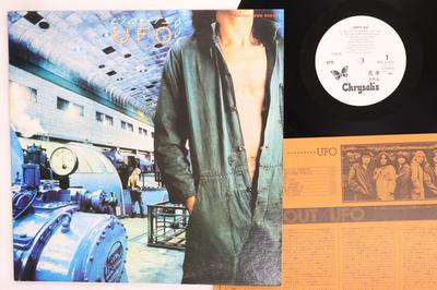 LP Record UFO  New Murderous Intent Lights Out WWS80896PROMO CHRYSALIS 1977 Japan Rock Used