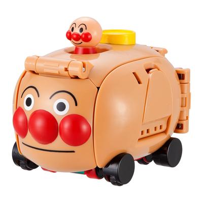 Bandai Chiki Chiki Transformation! Can Also Be Used As an Airplane! Anpanman Go and SL Man