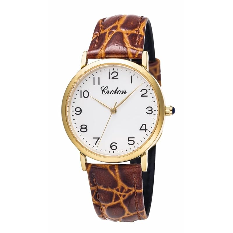 

[Croton] watch croton 3 needles RT-180M-02 men s brown