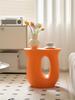Nordic Coffee Tables Small Side Table Decoration Accessories Cute U-shapped Design Portable Living Room Furniture Self-contained