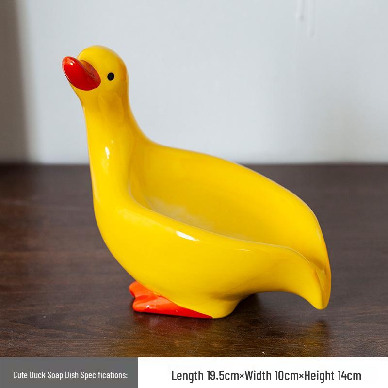 Creative Ceramic Rabbit Soap Dish - No Water Accumulation for Hotel Bathroom or Washbasin