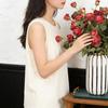 Artificial Roses Flowers for Flower Arrangement Realistic Fake Rose Branches with 4 Head Blooms And 2 Bud for Party Wedding Centerpiece Home Table