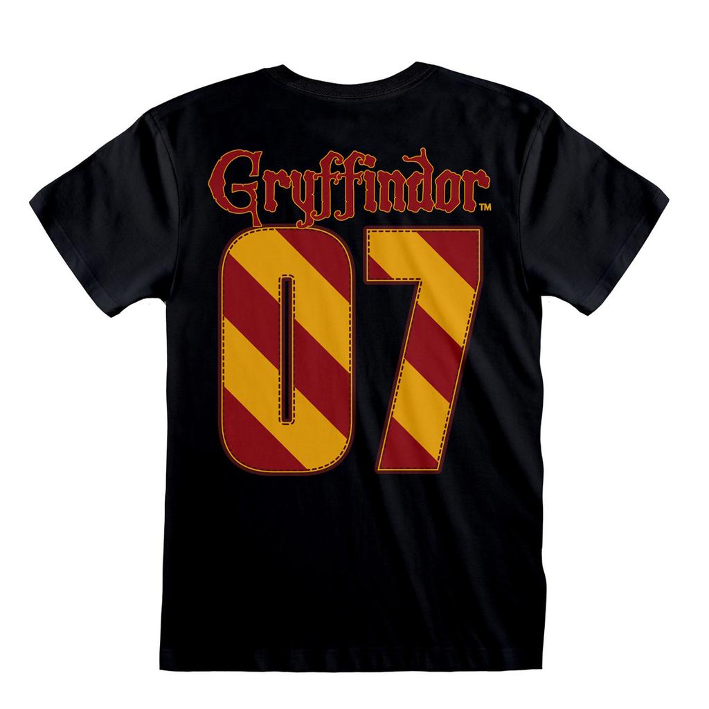 Harry Potter Unisex Adult Quidditch Gryffindor T-Shirt