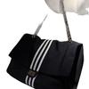 New Popular Texture Chain Bag, Lock Buckle, Shoulder Messenger Bag, Women's Soft Large-capacity Commuter Tote Bag