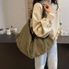 Multifunctional Shoulder Bags For Women Oversized Corduroy Fashion Backpacks Large Capacity Shopper Totes Hobo Bag CLE