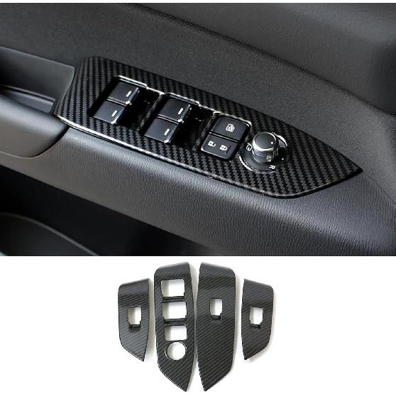 Autozubehör Passend für Mazda CX-5 CX5 2017-2021 2022 2023 2024 2025 Automobil Türfenster-Bedienfeldabdeckung Zierleiste Türschloss-Schalterverkleidung (Matt