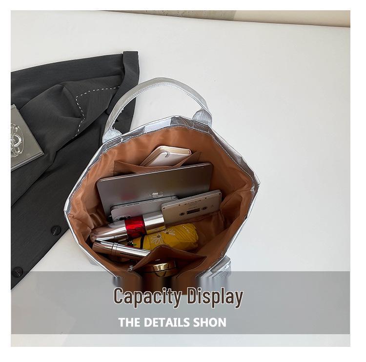 Versatile Large-Capacity Tote Bag - Trendy, Minimalist Style Women's Handbag for Everyday Use