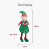 Ornaments Sitting Posture Boys and Girl Elf Toy Dolls Christmas Decoration Stuffed Doll Plush Doll