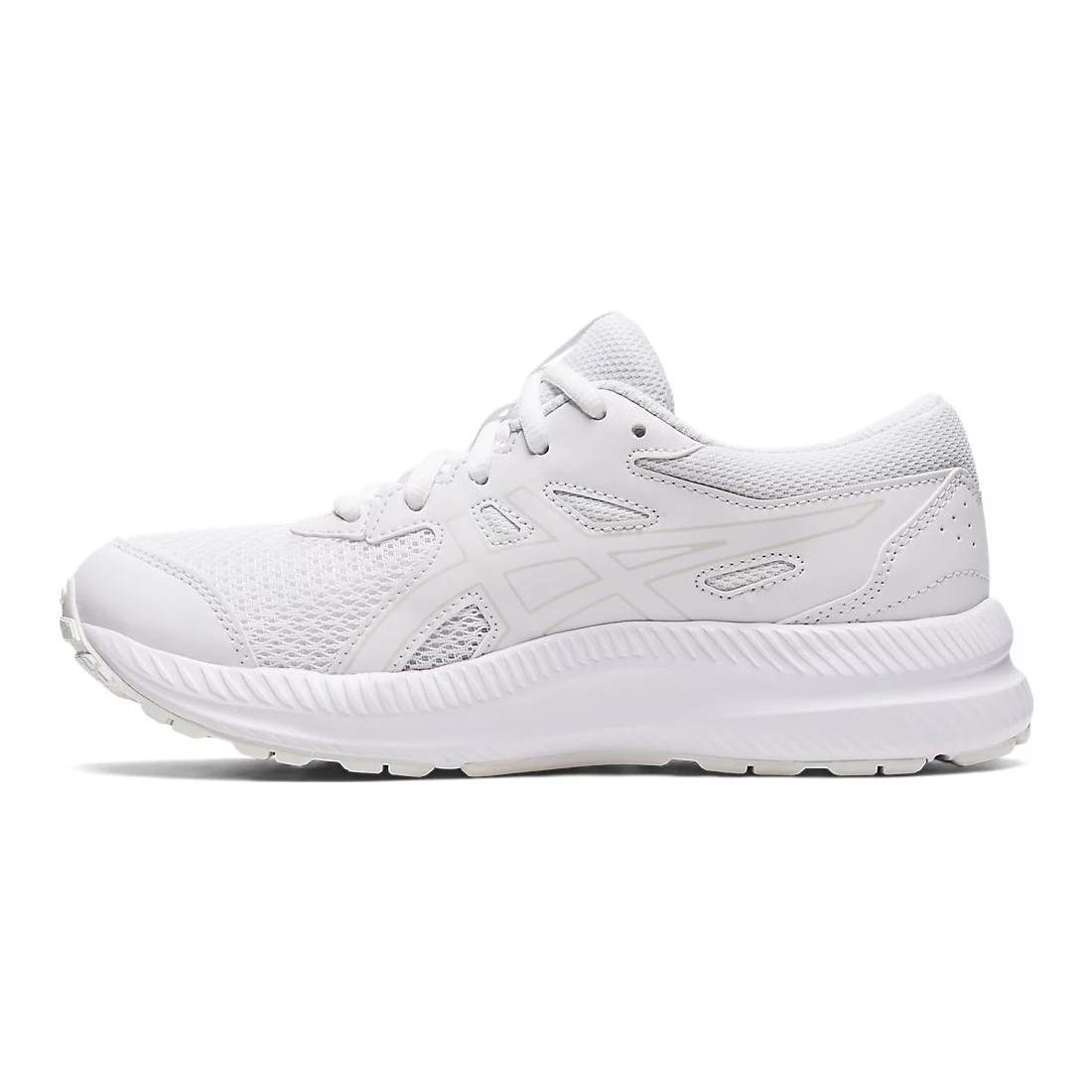 Asics Contend 8 GS  Triple White  1014A259-100 37.5