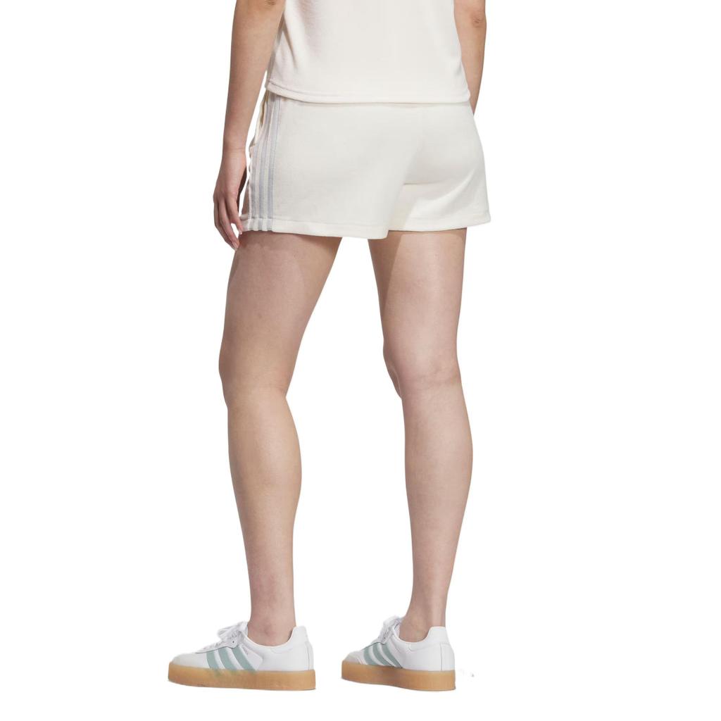 Adidas Originals 3-Stripes Simple Stylish Breathable Sports Shorts Women shorts Pink White KE5079