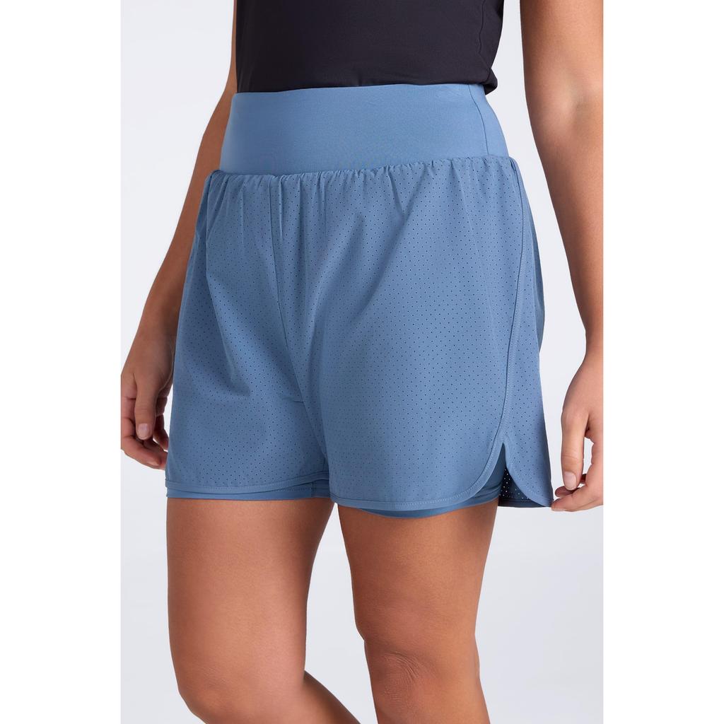 Mountain Warehouse Womens/Ladies Double Layered Running Shorts