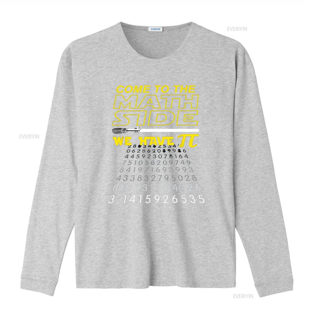 Come To The Math Side We Have Pi Geek Nerd T Shirt Vintage Washed Fashion Streetwear Comfortable Unisex Stretched