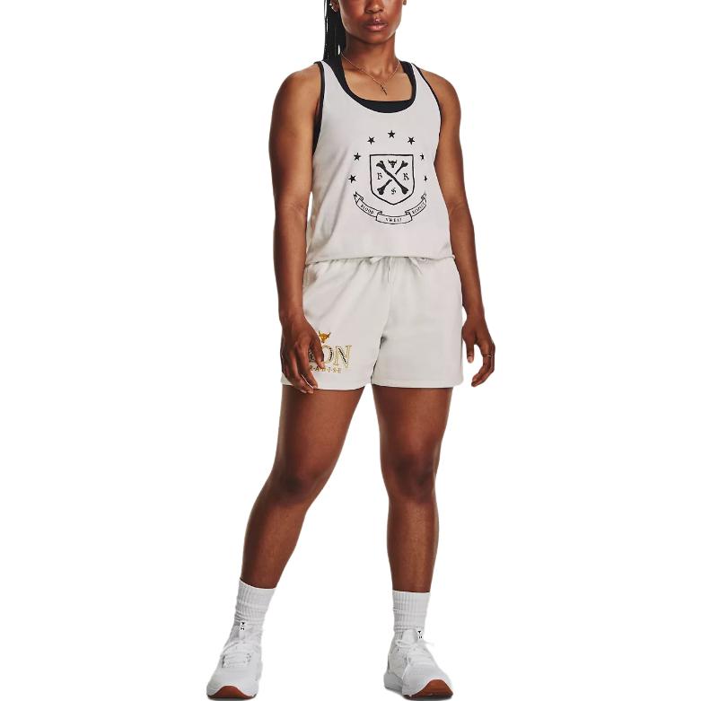 Under Armour Project Casual Shorts Women's Clay White Moderate 1380189-114