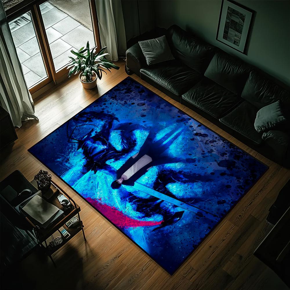 

Anime Cool Solo Leveling carpet Bedside Kitchen Bath Living Home House Bedroom Floor Mat Doormat Large Carpet Rug Decoration SJR40x60CM