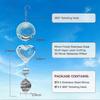 3Pcs Bird Deterrents for Outside, Reflective 3D Stainless Steel Wind Spinners, Garden Decor, Bird Scare Devices To Keep Woodpeckers, Pigeons Away from