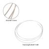 Yibuy 8FT Replacement Mandolin Banjo Fret Wire 1.6mm White Copper for Luthier Makers