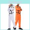 Space Pilot Costume For Men With Polyester Fabric For Stage And Party Performances
