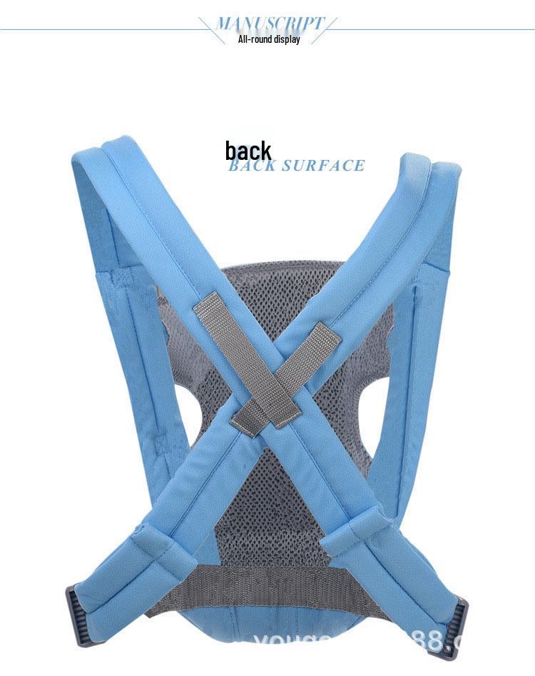 All-Season Multifunctional Baby Sling Carrier - Hands-Free Design for Newborns