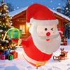 Christmas Inflatable Santa Claus Outdoor Decoration Large Lighted Blow Up Santa with