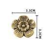 1pc Versatile Sturdy Drawer Handle Knob Brass Door Handle Cabinet Drawer Handle for Hallway Home Bedroom Balcony Door