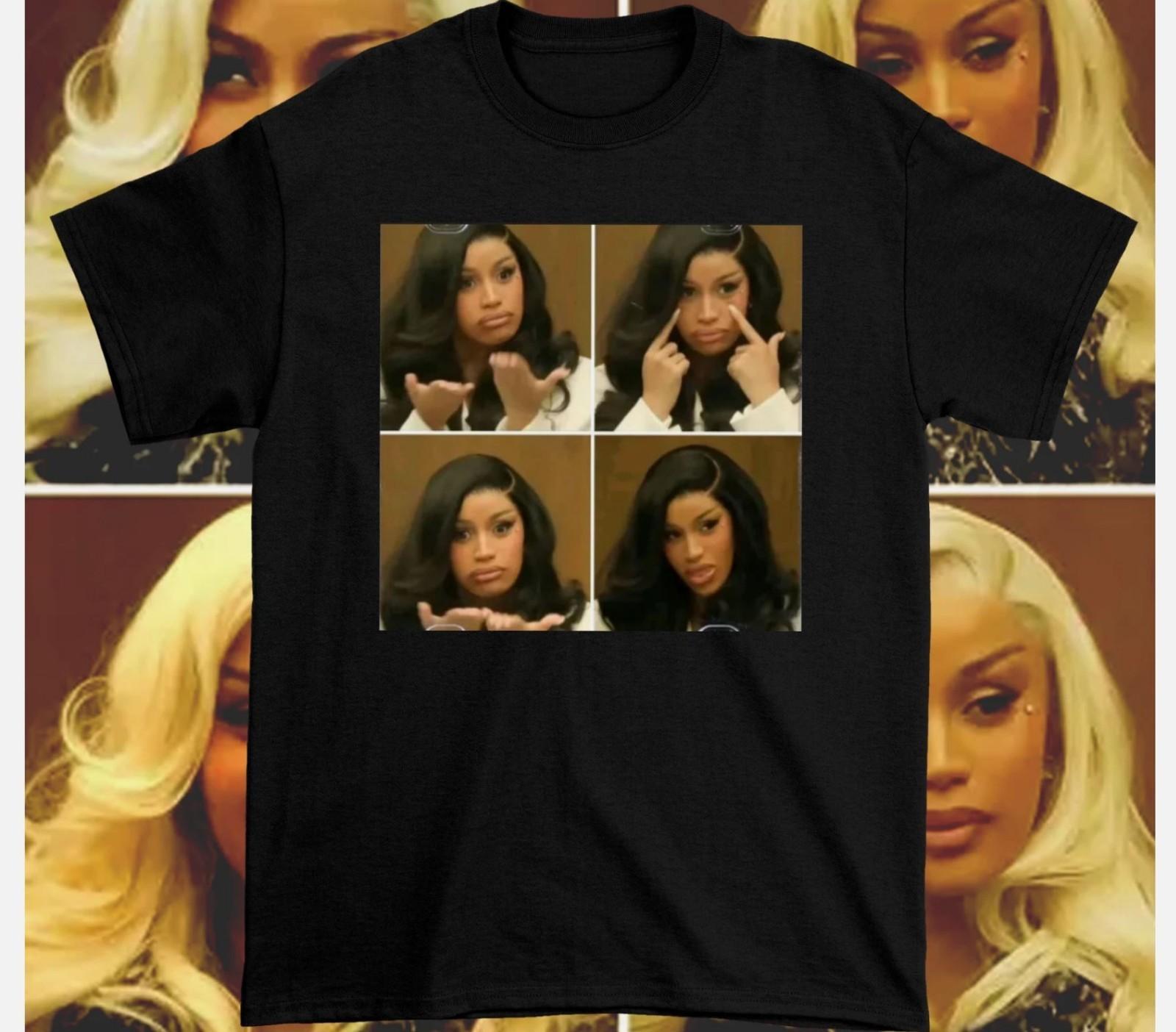 NEW AM I THE DRAMA Cardi B Funny T Shirt Black All Size S-5XL Unisex T-Shirt XXL
