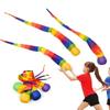 Meteor Ball Children Throwing Sandbags Colorful Ribbon Soft Wind Resistance Ball Sensory Integration Training Equipment Outdoor