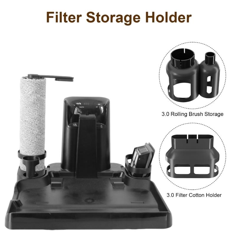 Practical Stand Vacuum Cleaner Filter Holder Vacuum Cleaner Attachment Holder Vacuum Cleaner Accessory Storage Rack