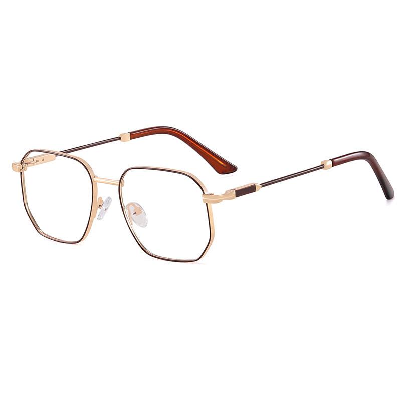 Classical Blue Lightweight Blocking Reading Eyeglasses Female Male Stylish Metal Spring Hinge Eyewear Optical Presbyopia Glasses
