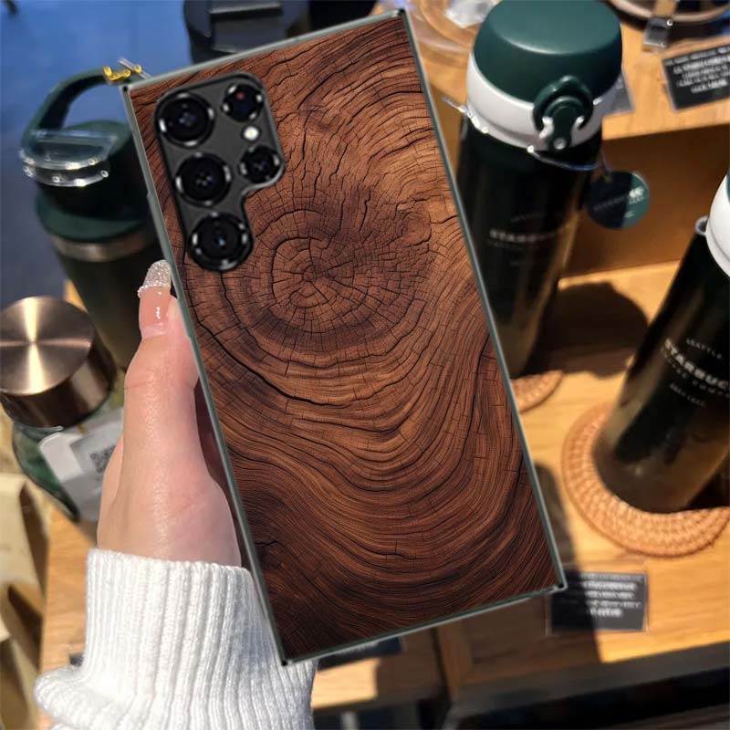 Wood Textures Cases Phone Case for Samsung Galaxy S26 Ultra S25 Edge S24 S23 FE S21 Plus S20 S22 S10 Cover TPU Capa Shell Shockp