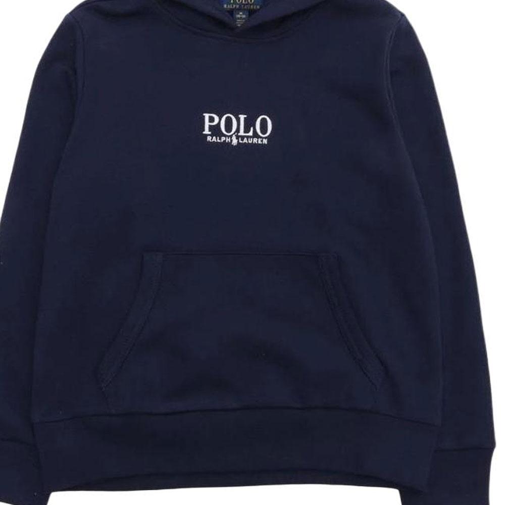 Polo Ralph Lauren Hoodie Buchstaben-Tasche Langarm Kinder-Hoodies Marineblau 323961255-002