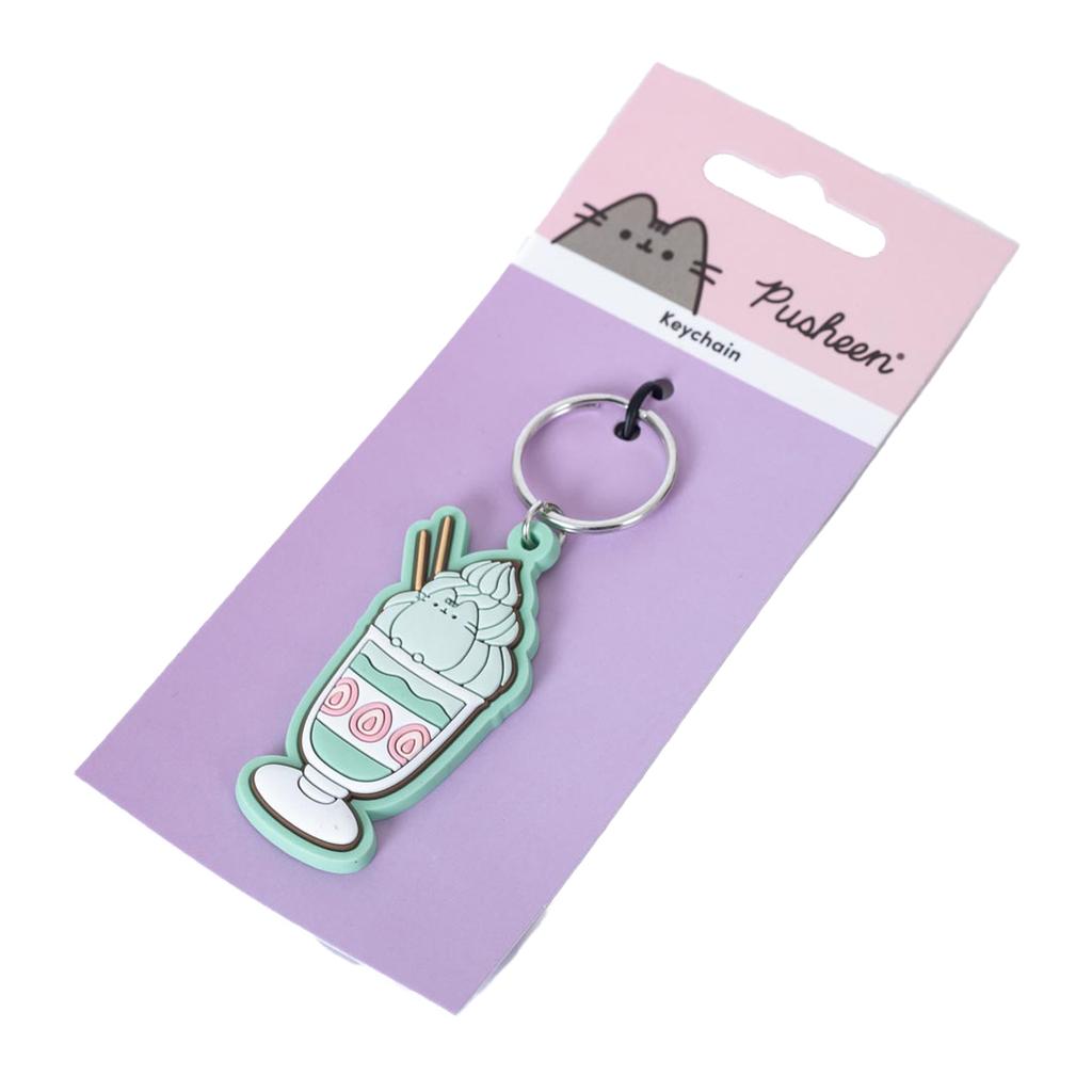 Pusheen Matcha PVC Schlüsselanhänger
