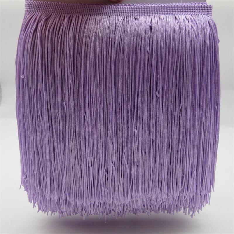 20Cm Wide Polyester Row Beard Latin Dance Fringed Lace Diy Clothing Accessories