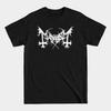 Mayhem Logo Unisex T-Shirt Musik Klassisches Konzert Rockband T-Shirt Neu Schwarz