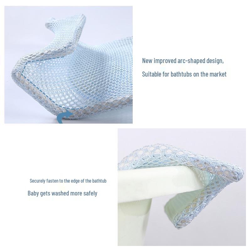 Universal Baby Bathtub Mesh Support: Newborn Bath Net for Sitting & Lying