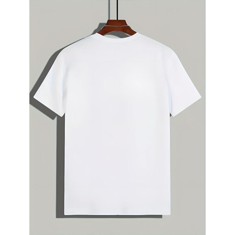 European Sizes Summer New Fashion Street Casual Minimalist Letter Print Comfortable Soft Breathable Crew Neck T-Shirt