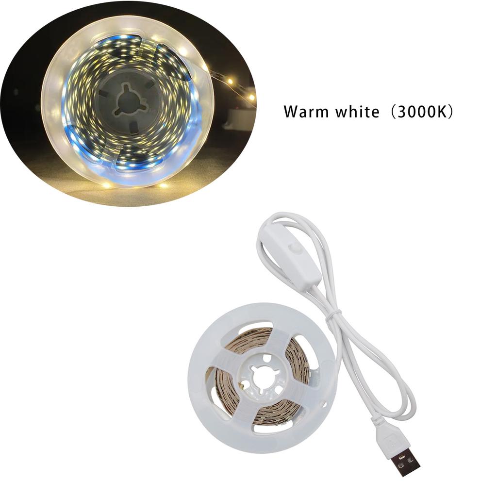 1 Satz einfarbige flexible hintergrundbeleuchtete LED-Streifen für Schlafzimmer, Schminkspiegelbeleuchtung, Küche, Wohnzimmer, Schrankdekoration