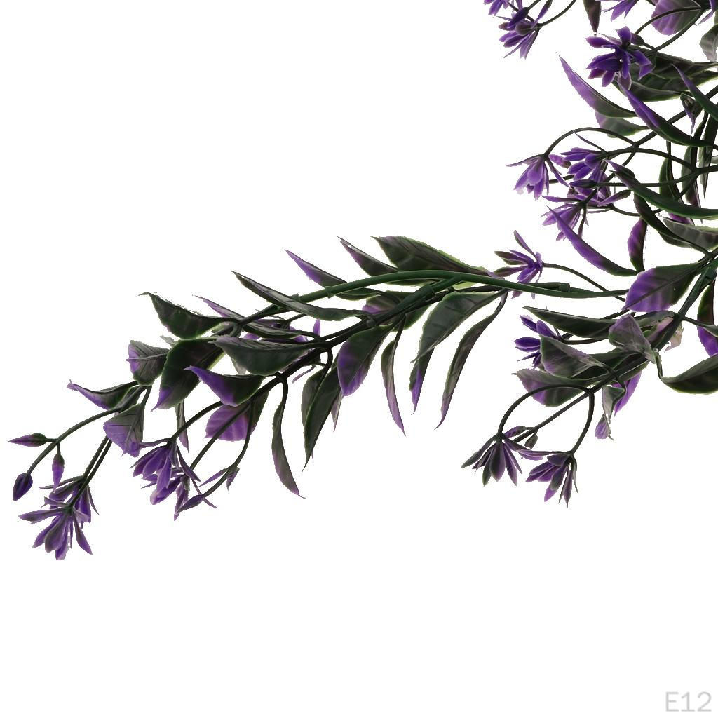 1 Bouquet 5 Branches Artificial Flower Garland Home Kitchen Garden Office Wedding Wall Decor