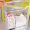 Denivyse - Transparent Plastic Makeup Desk Organizer