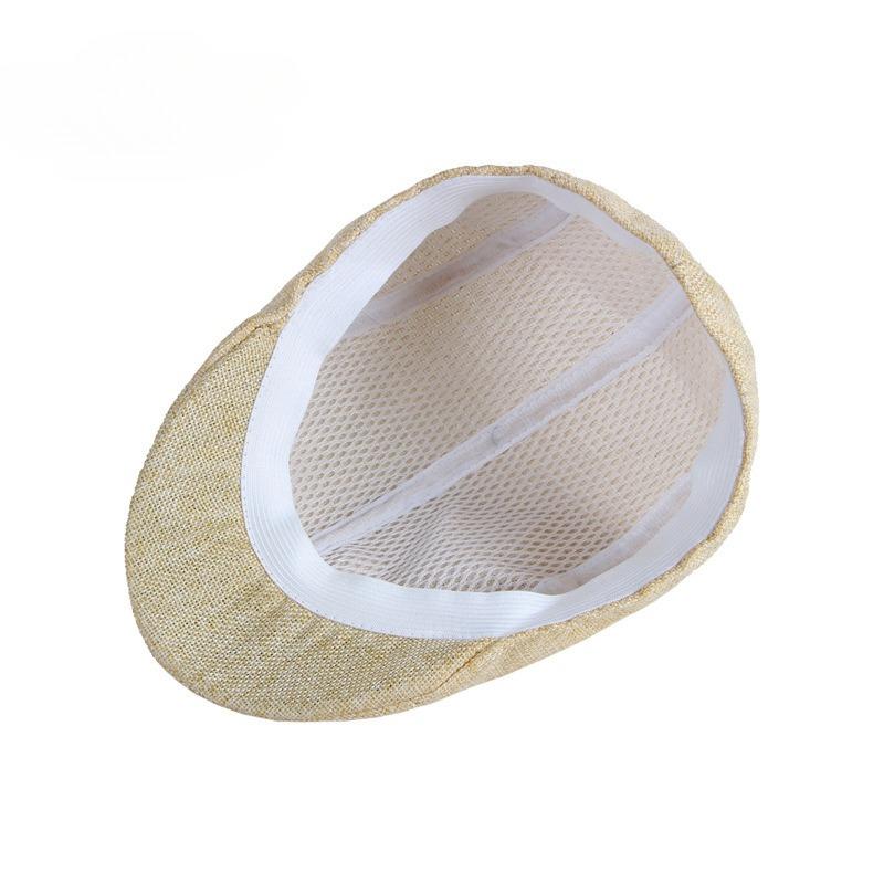 Men's Flat Cap Classic Ivy Cap Breathable Summer Cabbie Hat Lightweight Vintage Driving Gatsby Newsboy Hat