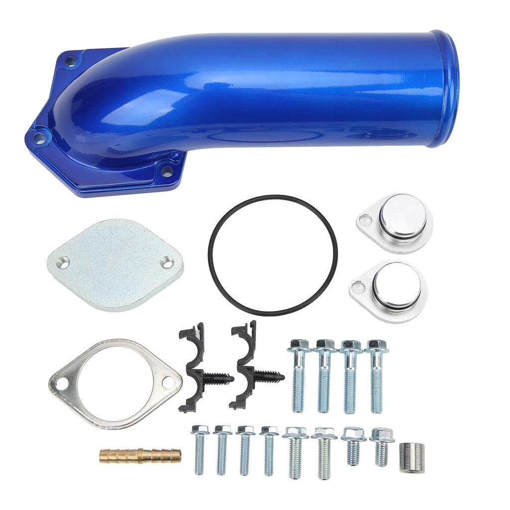 Inlet Intake Elbow Pipe Tube Kit Alloy Replacement for F‑250 Super Duty 6.4L 391ci V8 Powerstroke Diesel Turbo