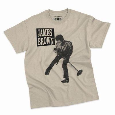 James Brown půltónové tričko a dětské tričko - Klasická těžká bavlna