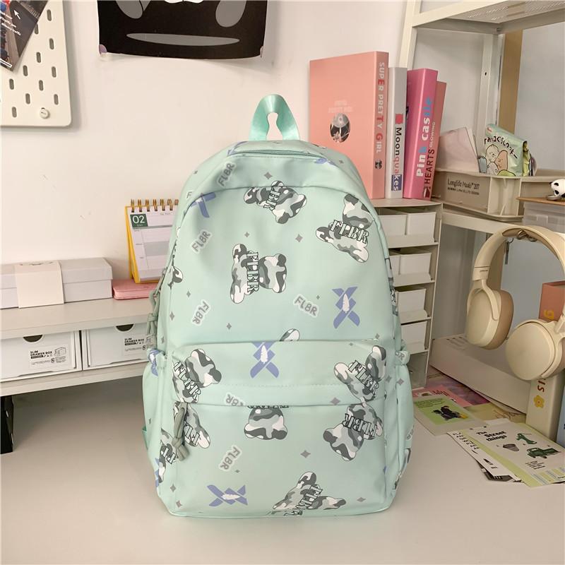 Schoolbag Autumn New Student Schoolbag Female Japanese Cute Printed Soft Girl Backpack High Value Niche Travel Backpack
